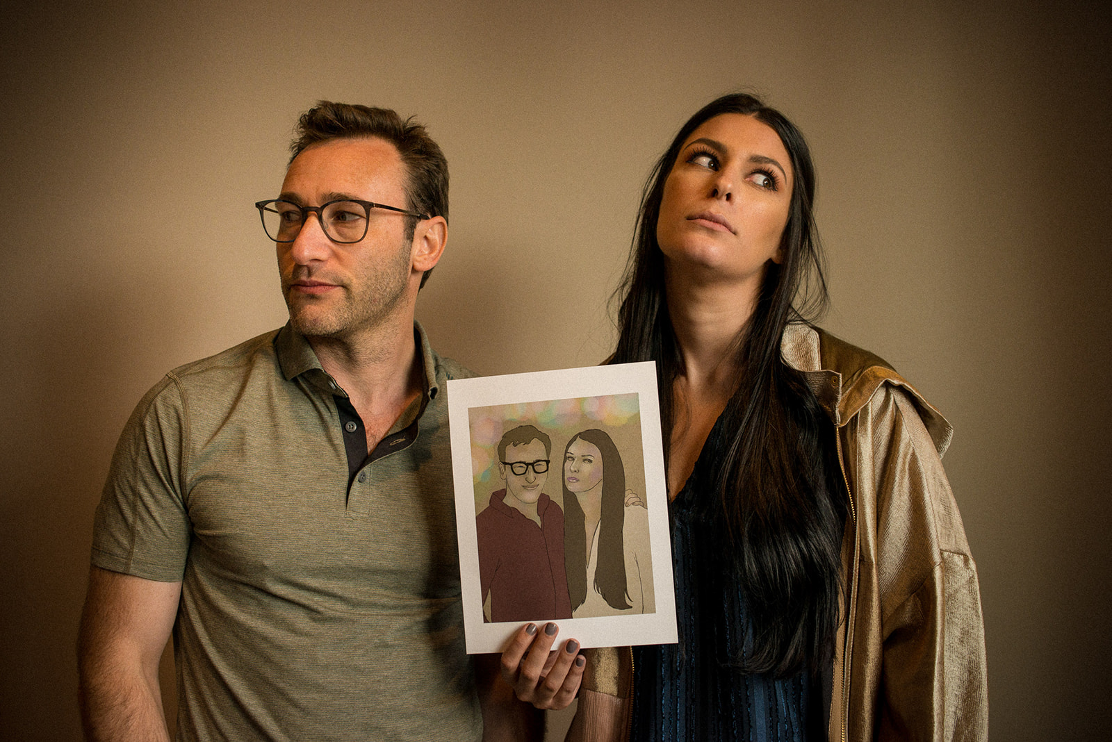 Simon Sinek and colleague