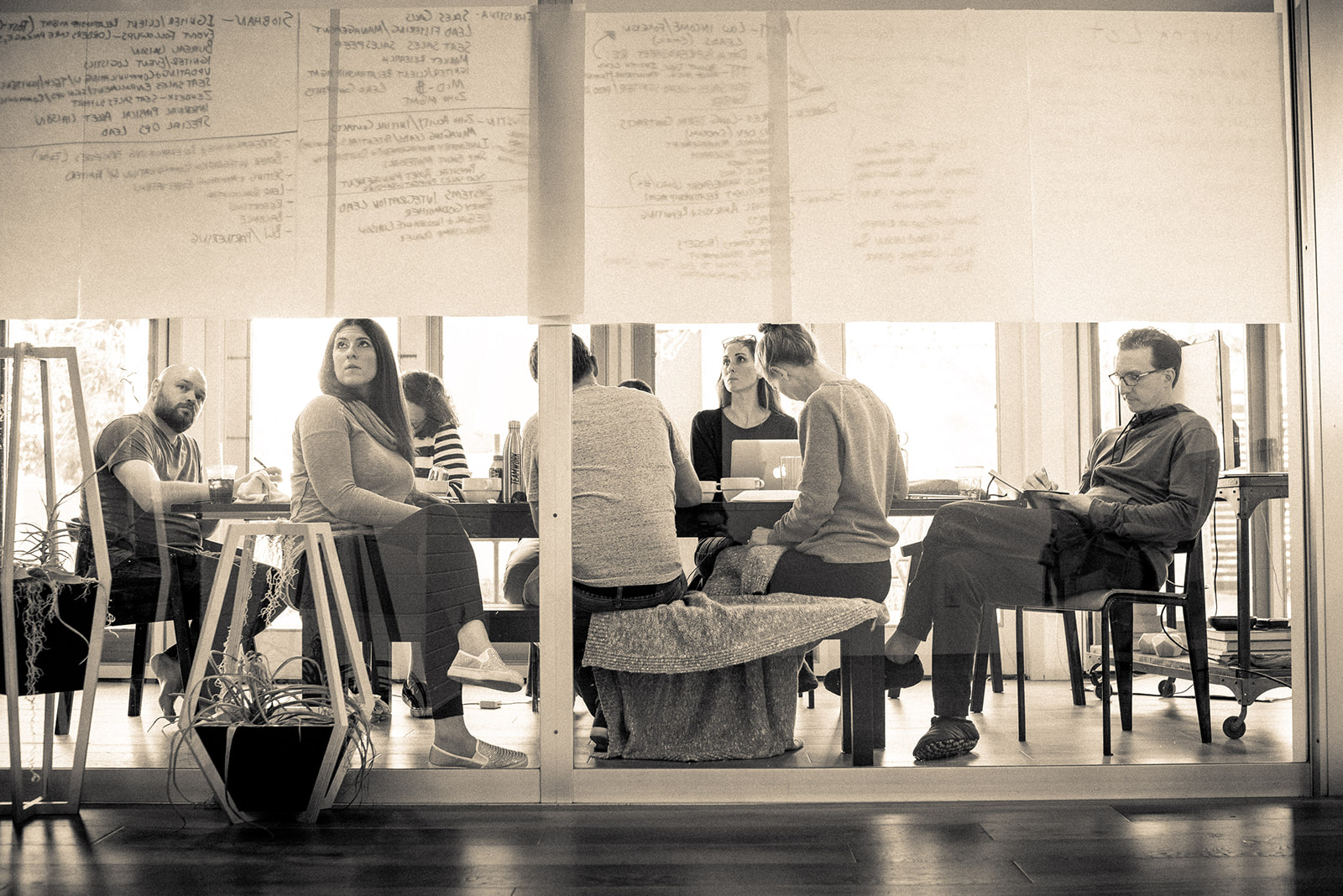 Start With Why team working session